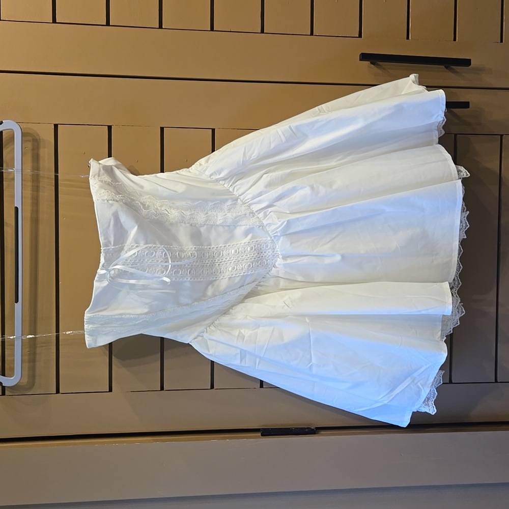 Babyboo EVIE MINI DRESS - IVORY size Medium - Picture 4 of 13